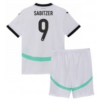 Austria Marcel Sabitzer #9 Replica Away Minikit Euro 2024 Short Sleeve (+ pants)